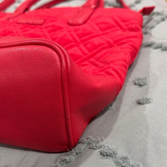 Vera Bradley Vibrant Red Quilted Satchel - Picture 3 of 13